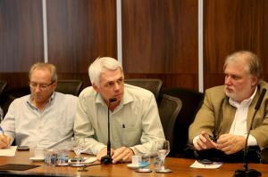 Presidente do Sipcep, Vilson Felipe Borgmann apresentou as a��es do sindicato para a Copa