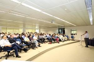 O workshop reuniu empresrios de diversos setores, com destaque para a Construo Civil