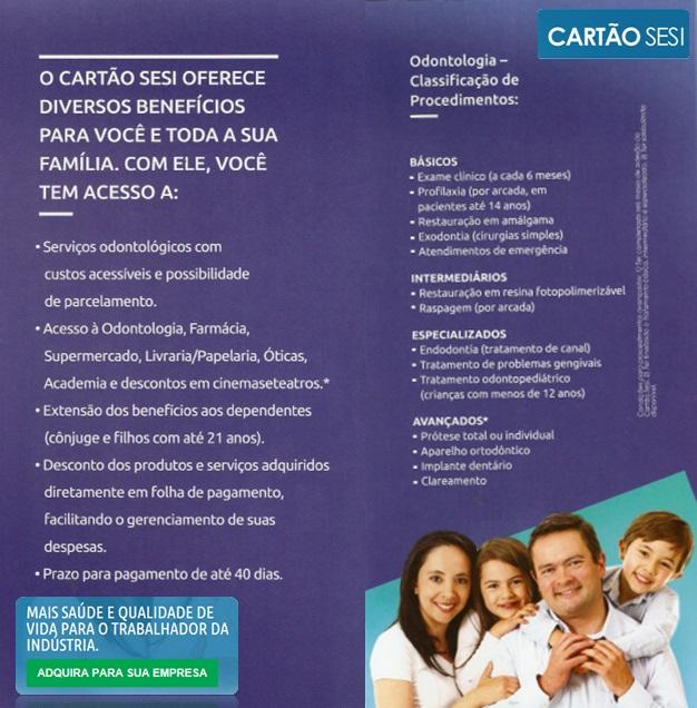 Cartão Sesi