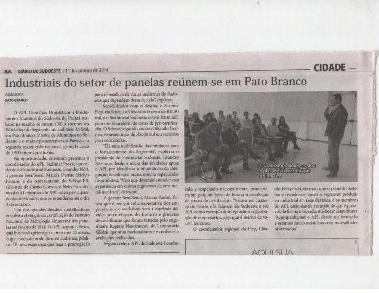 WORKSHOP APL EM PATO BRANCO